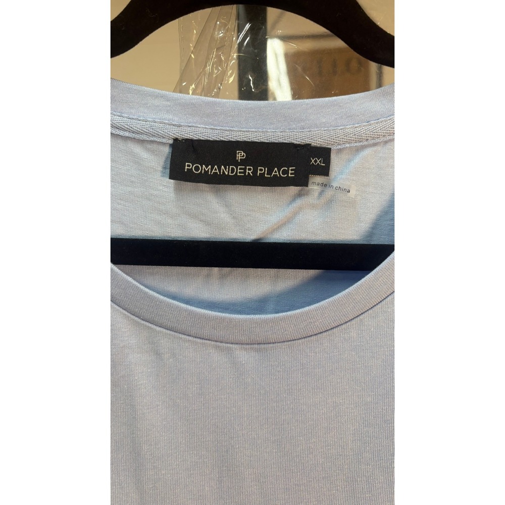 NWOT Tuckernuck Pomander‎ Place Stella Puff Sleeve Light Blue T-Shirt Dress XXL - Picture 5 of 5